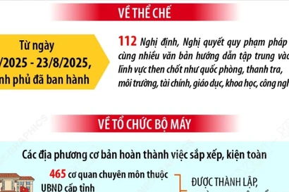 Tình hình vận hành mô hình tổ chức chính quyền địa phương hai cấp 