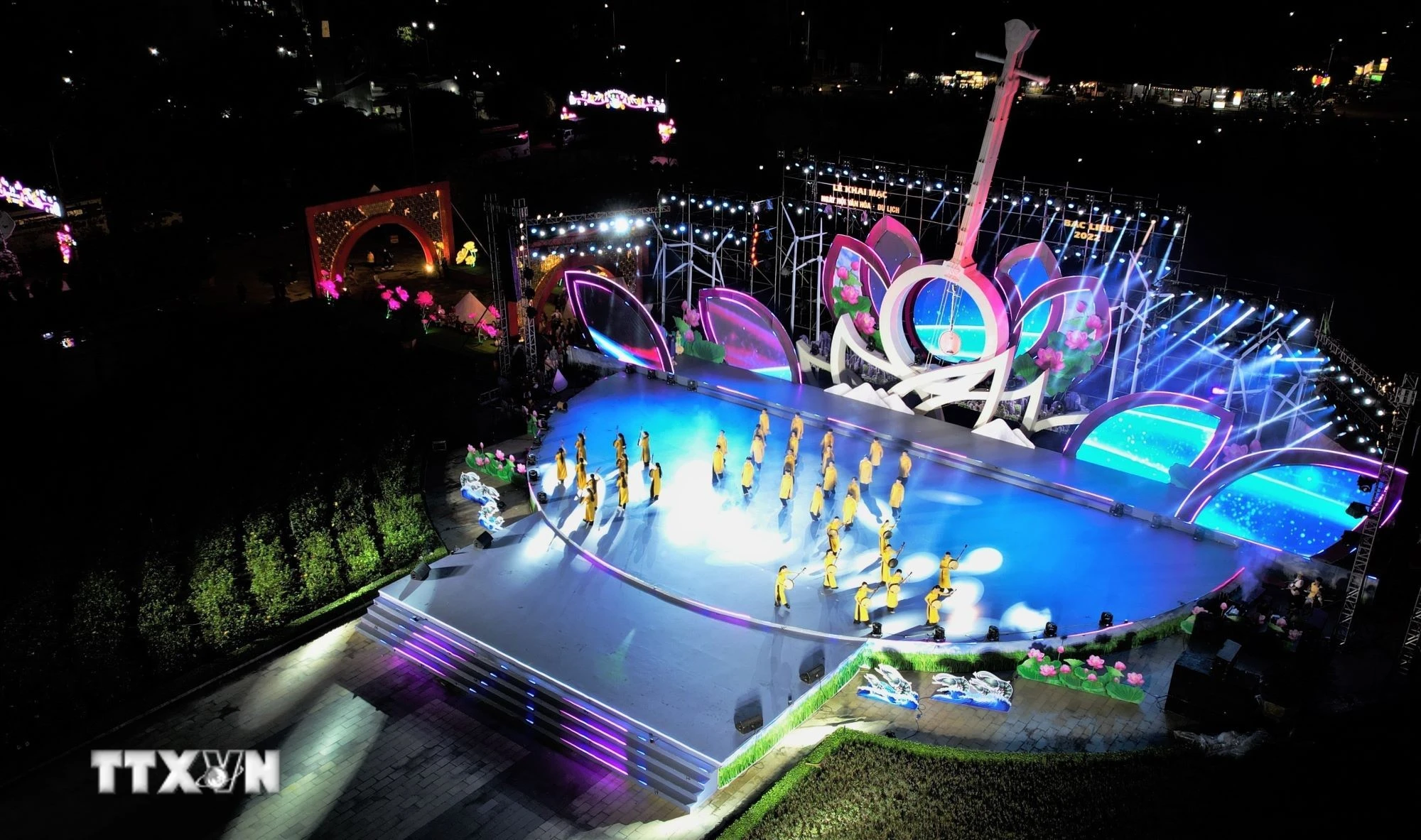 Các hoạt động văn hóa luôn được tỉnh Cà Mau quan tâm, phát huy. (Ảnh: TTXVN phát)