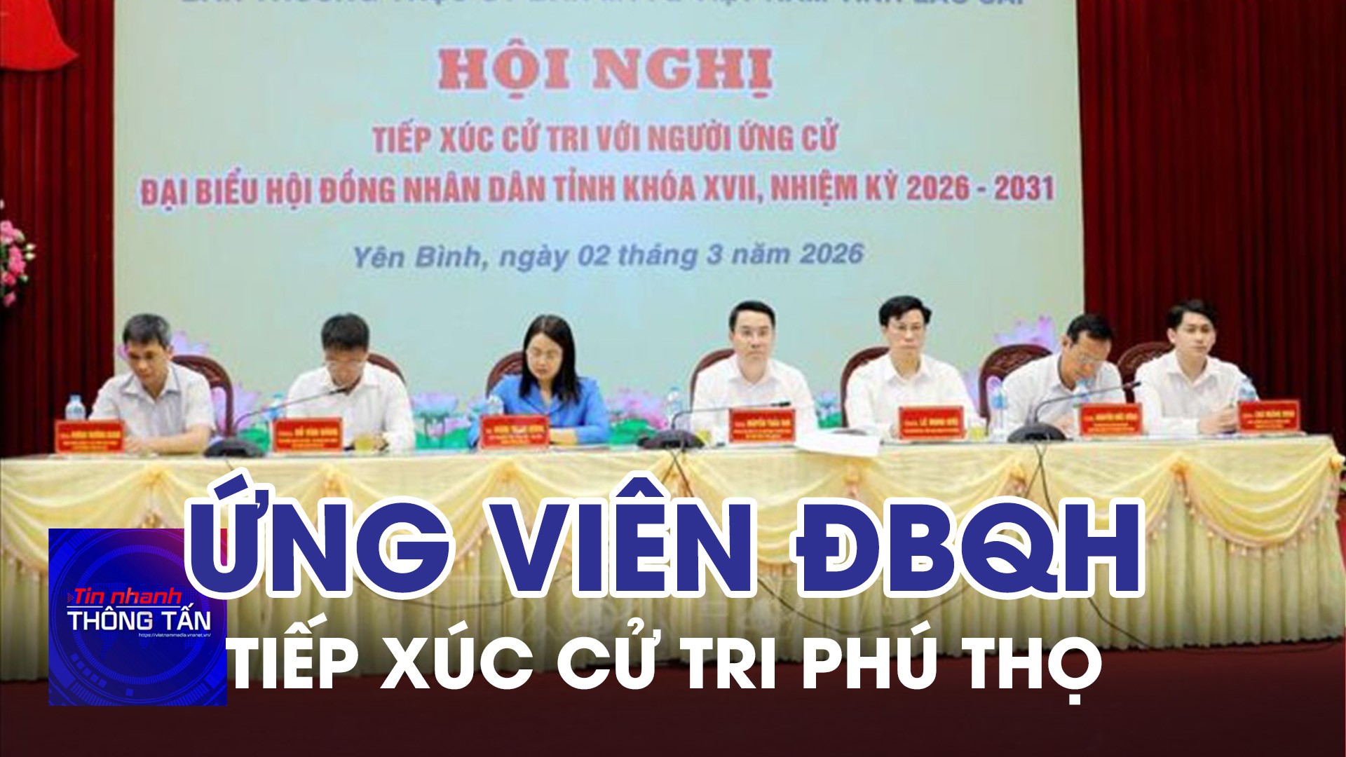 Cử tri Phú Thọ tiếp xúc ứng cử viên ĐBQH