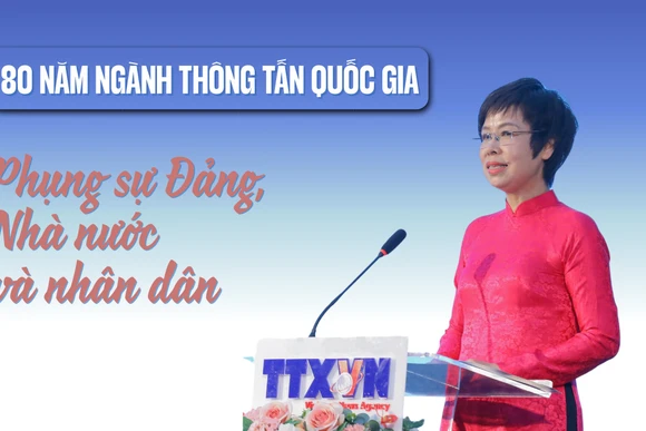 80 năm ngành thông tấn quốc gia: Phụng sự Đảng, Nhà nước và nhân dân