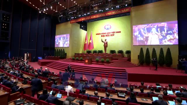 Khai mạc trọng thể Đại hội đại biểu toàn quốc lần thứ XIV của Đảng