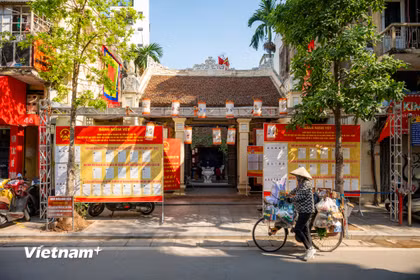 Những địa điểm bầu cử đặc biệt giữa lòng Thủ đô 