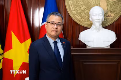 Đại sứ Việt Nam tại Angola Dương Chính Chức. (Nguồn: Đại sứ quán Việt Nam tại Angola/TTXVN phát)