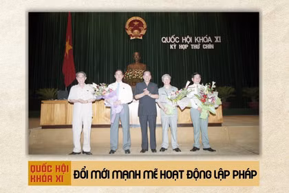 Quốc hội khóa XI: Đổi mới mạnh mẽ hoạt động lập pháp