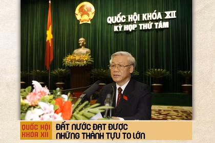 Quốc hội khóa XII: Đất nước đạt được những thành tựu to lớn