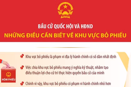 Bầu cử Quốc hội và Hội đồng Nhân dân: Những điều cần biết về Khu vực bỏ phiếu