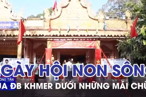 Đồng bào Khmer Vĩnh Long nô nức đi bầu cử