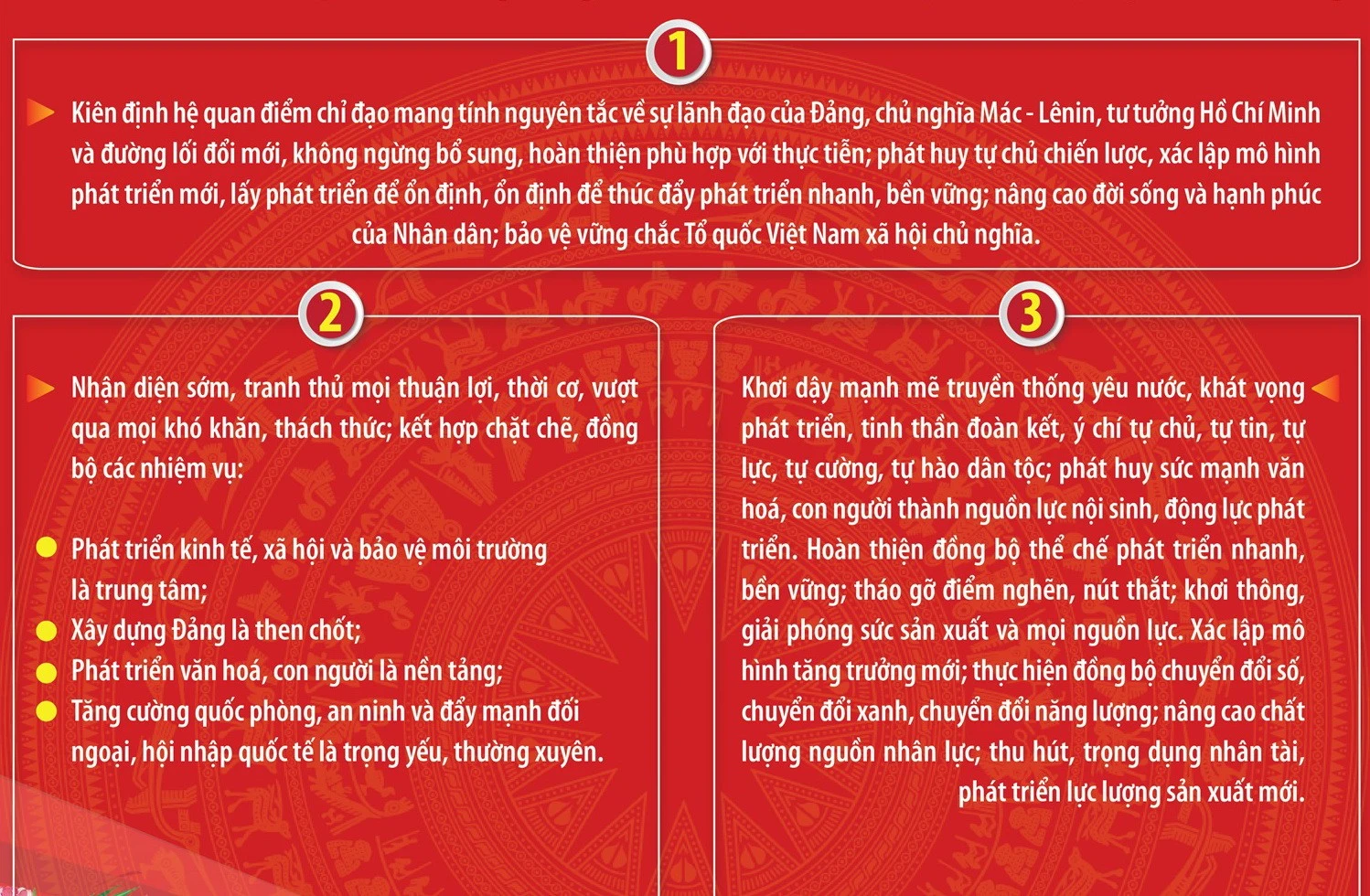 Đại hội XIV: 5 quan điểm chỉ đạo tạo “bệ phóng” cho mục tiêu phát triển đến 2045
