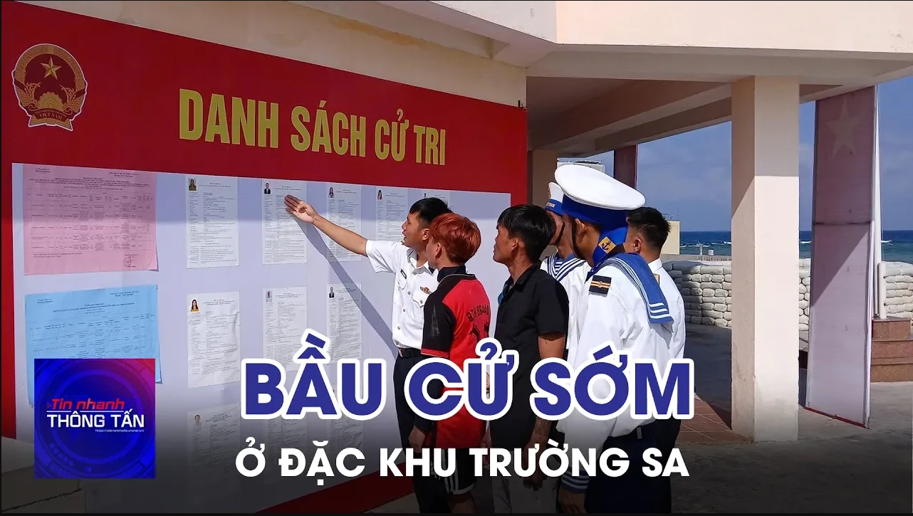 Bầu cử sớm ở đặc khu Trường Sa 