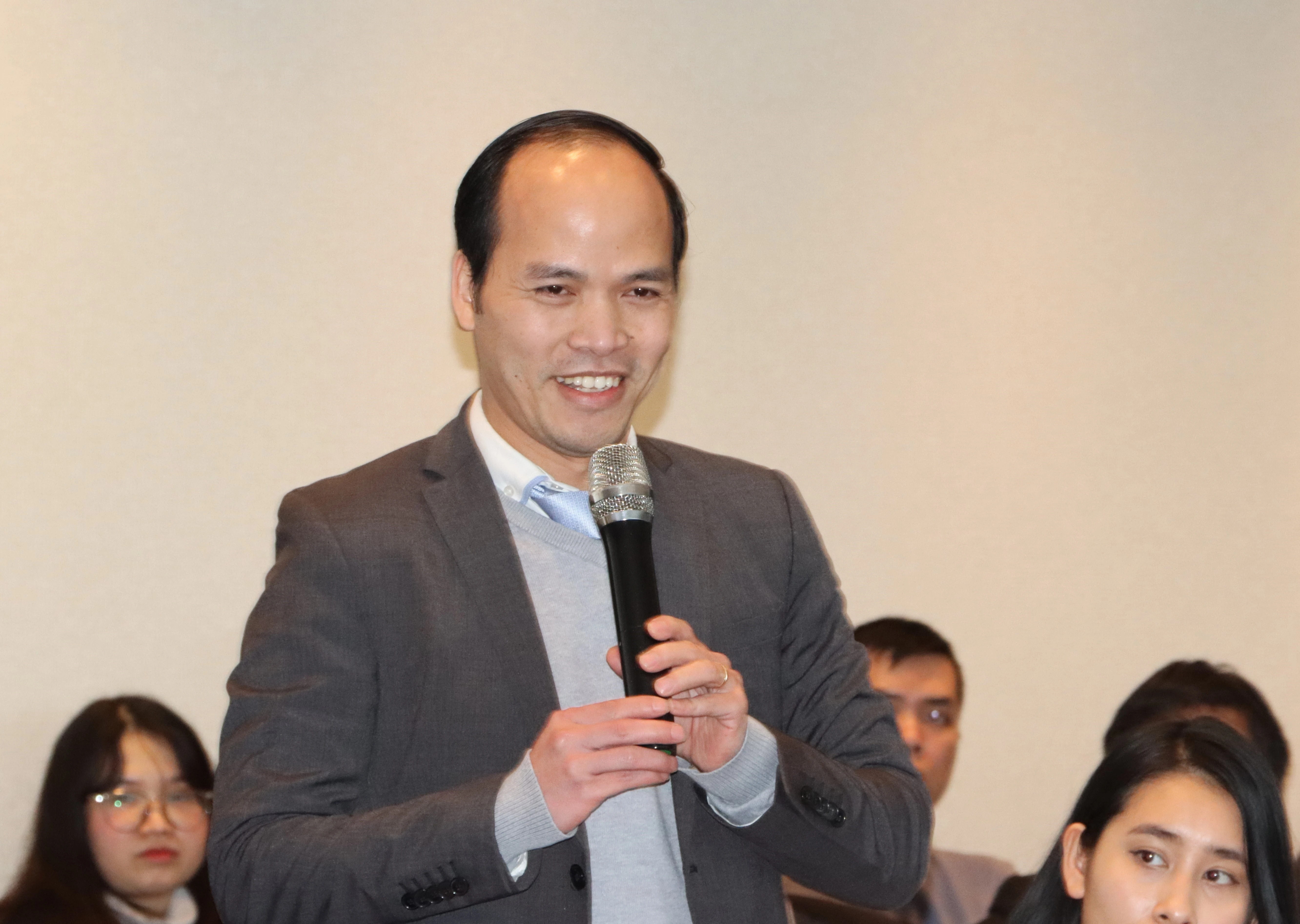 Tiến sỹ Phùng Quốc Trí. (Ảnh: Hương Giang/TTXVN)