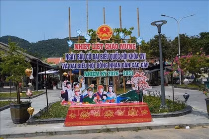 Bầu cử Quốc hội và HĐND: Cột mốc chủ quyền rực rỡ sắc cờ trước ngày hội lớn