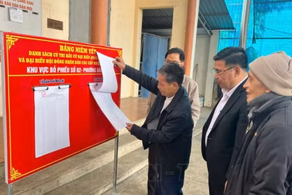 Cử tri Thái Nguyên sẵn sàng cho Ngày hội non sông