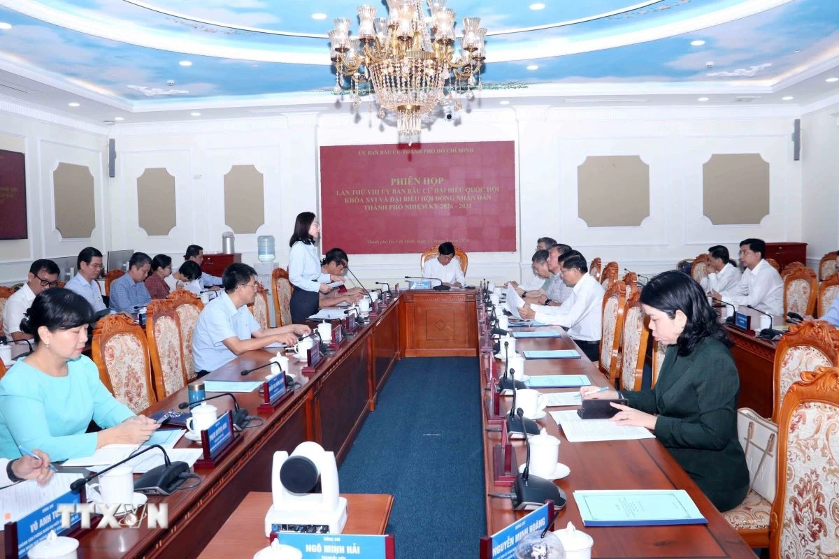 Quang cảnh phiên họp. (Ảnh: Xuân Khu/TTXVN)