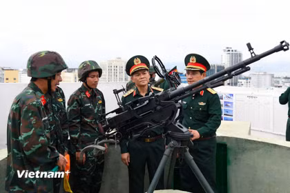 Lực lượng vũ trang Quân khu 5 sẵn sàng bảo vệ an toàn ngày bầu cử