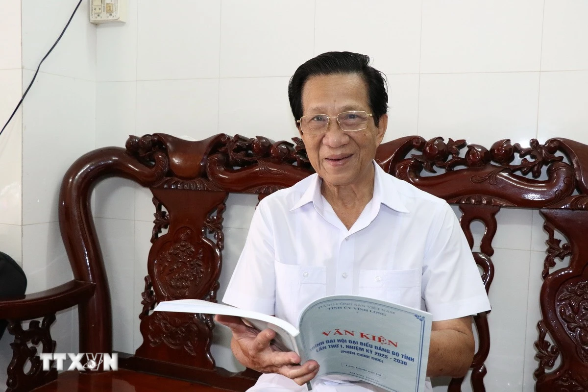 Ông Thạch Dư, nguyên thứ trưởng Bộ Ngoại giao, nguyên Đại sứ đặc mệnh toàn quyền Việt Nam tại Vương quốc Campuchia. (Ảnh: TTXVN phát)