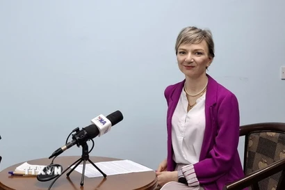 Tiến sỹ Julia Roknifard. (Ảnh: Thành Trung/TTXVN)