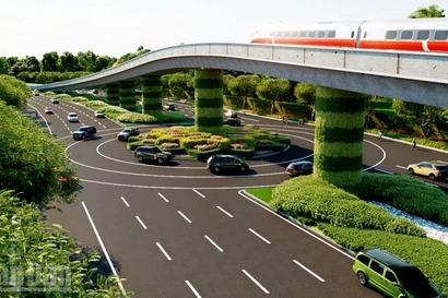 Mô phỏng dự án Tuyến tàu điện đô thị (tàu điện nhẹ - LRT) nối sân bay Phú Quốc tới Trung tâm Hội nghị APEC.