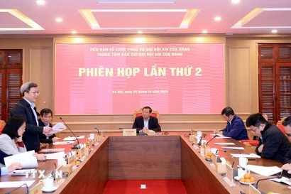 Quang cảnh phiên họp. (Ảnh: Tuấn Anh/TTXVN)