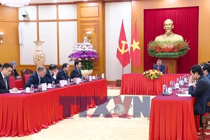 Tổng Bí thư Tô Lâm điện đàm với lãnh đạo Cuba