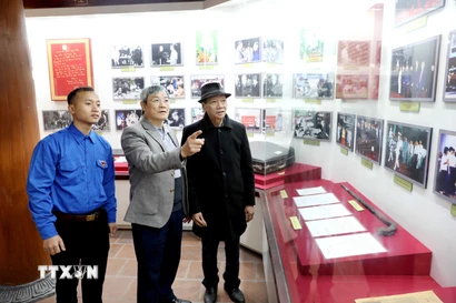 Đảng bộ, chính quyền và nhân dân xã Nguyễn Văn Linh luôn khắc ghi những lời căn dặn của cố Tổng Bí thư Nguyễn Văn Linh. (Ảnh: Thế Duyệt/TTXVN)