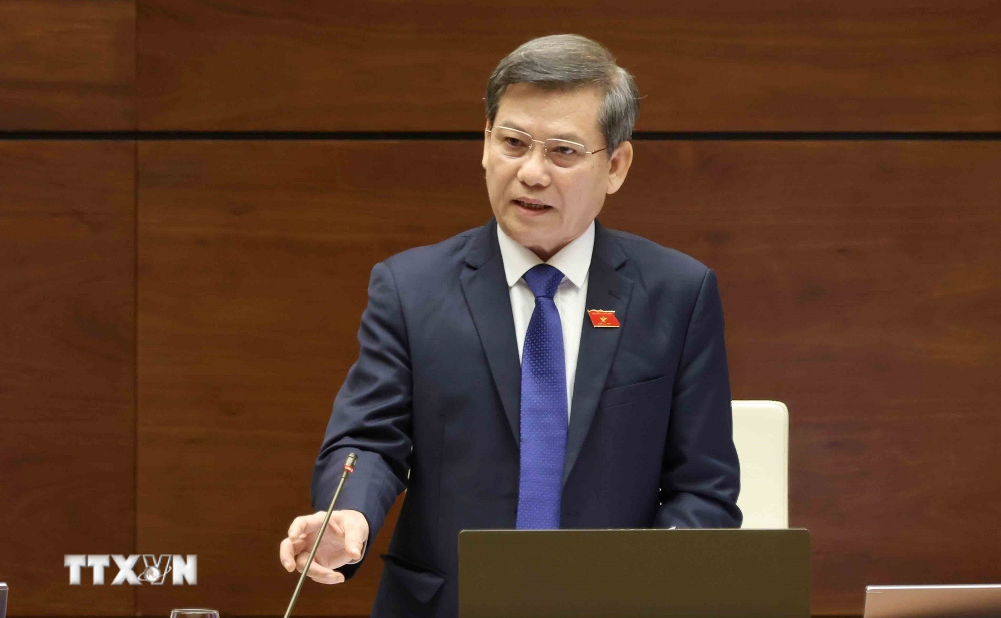 Đồng chí Lê Minh Trí, Bí thư Trung ương Đảng, Phó Trưởng Ban Thường trực Ban Nội chính Trung ương. (Ảnh: TTXVN)