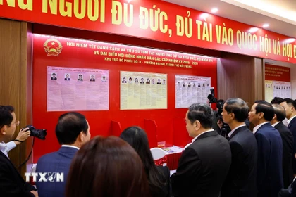 Quảng Ninh công bố danh sách người ứng cử đại biểu Quốc hội và HĐND 