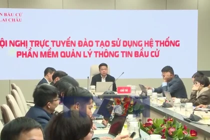 Lai Châu ứng dụng công nghệ số trong công tác bầu cử