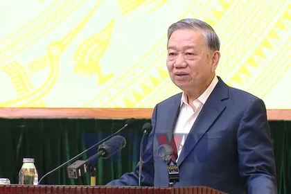 Tổng Bí thư Tô Lâm dự Hội nghị tiếp xúc cử tri tại đơn vị bầu cử số 1