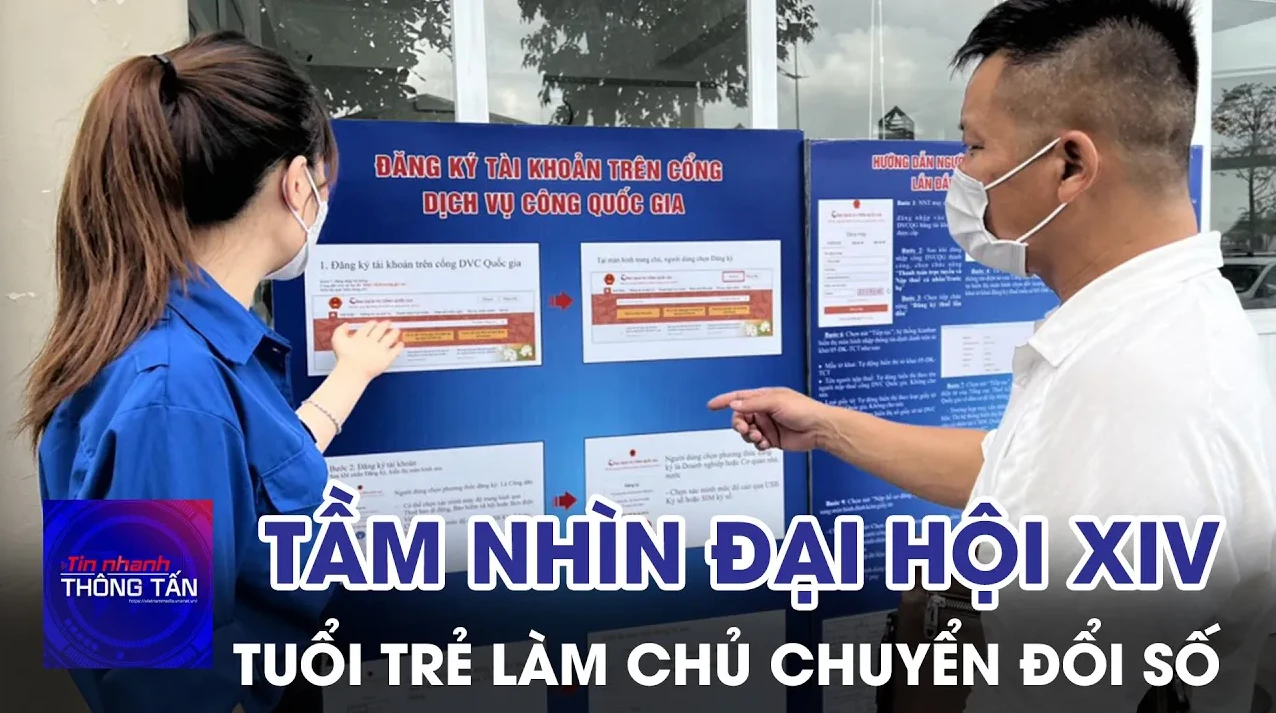 Tầm nhìn Đại hội XIV – Tuổi trẻ làm chủ chuyển đổi số 