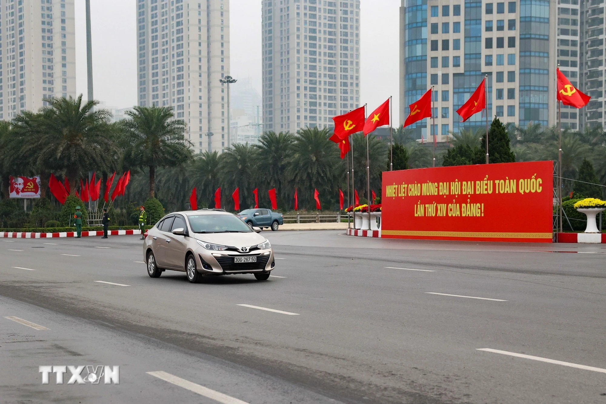 Người dân cả nước hướng về Đại hội đại biểu toàn quốc lần thứ XIV của Đảng. (Ảnh: Vũ Quang/TTXVN)