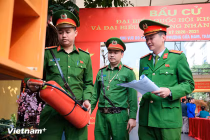 Hà Nội: Huy động tối đa lực lượng đảm bảo an ninh, an toàn cho ngày bầu cử