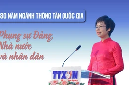80 năm ngành thông tấn quốc gia: Phụng sự Đảng, Nhà nước và nhân dân