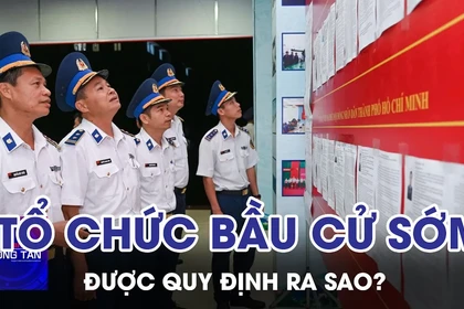 Tổ chức bầu cử sớm được quy định ra sao? 