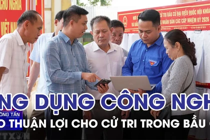 Hà Tĩnh ứng dụng công nghệ tạo thuận lợi cho cử tri trong bầu cử