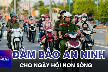Đảm bảo an ninh, an toàn cho ngày hội non sông 