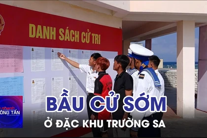 Bầu cử sớm ở đặc khu Trường Sa 