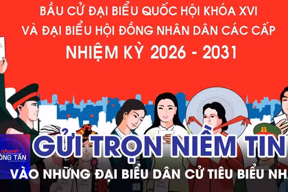 Gửi trọn niềm tin vào những đại biểu dân cử tiêu biểu nhất