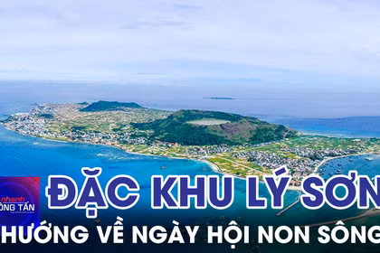 Đặc khu Lý Sơn hướng về Ngày hội non sông 