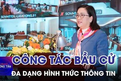 Đa dạng hình thức truyền tải thông tin về công tác bầu cử