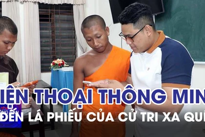 Từ chiếc điện thoại thông minh đến lá phiếu của cử tri xa quê