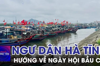 Ngư dân Hà Tĩnh hướng về ngày hội bầu cử 