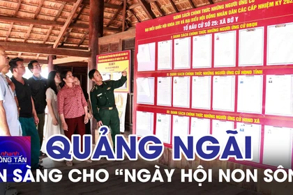Quảng Ngãi sẵn sàng cho “Ngày hội non sông”