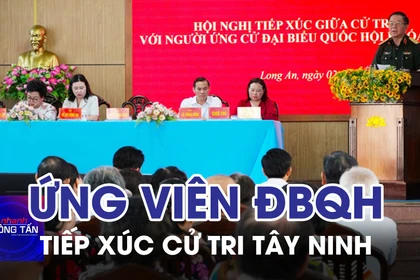 Hội nghị giới thiệu chương trình hành động của người ứng cử đại biểu Quốc hội tỉnh Tây Ninh