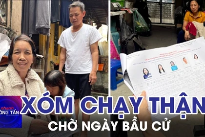 Xóm chạy thận chờ ngày bầu cử 