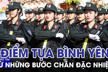 Điểm tựa bình yên từ những bước chân đặc nhiệm