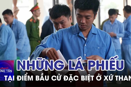Những lá phiếu tại điểm bầu cử đặc biệt ở xứ Thanh 