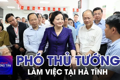 Phó Thủ tướng Phạm Thị Thanh Trà làm việc tại Hà Tĩnh