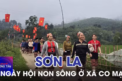 Ngày hội non sông ở xã vùng cao Co Mạ, Sơn La
