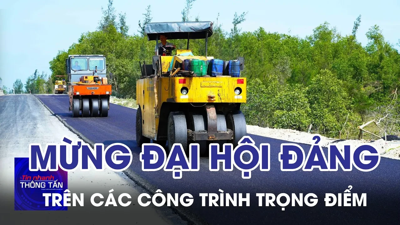 Thi đua chào mừng Đại hội Đảng trên các công trình trọng điểm tại Hà Tĩnh