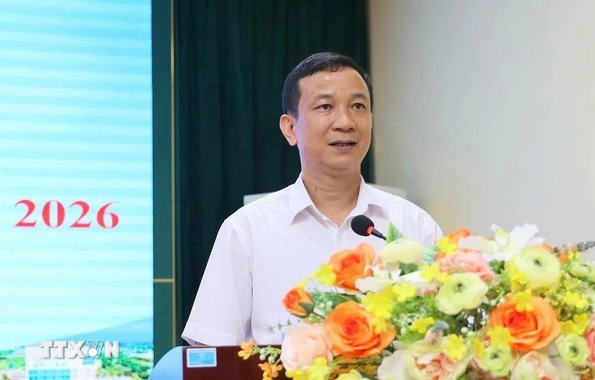 Phó Giáo sư, Tiến sỹ Đậu Bá Thìn, Phó Hiệu trưởng Trường Đại học Hồng Đức. (Ảnh: Khiếu Tư/TTXVN)